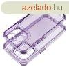 MATRIX CLEAR tok iPhone 16 Plus - halvny lila