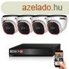 Provision AHD-30 Dome 4 kamers kamerarendszer 5MP 5xZOOM