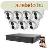 Uniview 7 dome kamers IP kamera rendszer 4MP