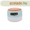 Napelemes trz stor lmpa USB tlts LED vilgtssal kl