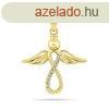 Brilio Silver Bjos aranyozott medl Angyal PT112Y