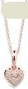 Cutie Jewellery Szv alak rzsaszn arany medl Z6295-2383-
