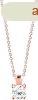 Cutie Jewellery Gyengd rzsaszn arany medl szntiszta cir