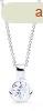 Cutie Jewellery Minimalista fehr arany medl Z8005-40-10-X-