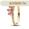Pandora Csillog aranyozott gyr Aranyhaj tiarval Disney 1