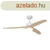 Fehr mennyezeti ventiltor fa mintzattal, 132 cm, LED-del,