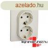 Legrand Nilo 2X2P+F aljzat krmmel bzs biztonsgi zsaluva