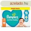 Pampers active baby giant pack nadrgpelenka 3 midi 6-10kg 9