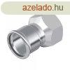 FixTrend Inox press bels menetes tmeneti idom, 35 mm x 5/4