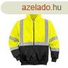 B315 - Hi-Vis kttnus kapucnis pulver - srga/fekete