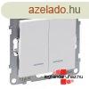 Legrand Suno csillrkapcsol jelzfnnyel 10 AX fehr, IP44,