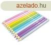 Sznes Ceruza Y-Plus Rainbow Pastel, hromszglet jumbo, 12