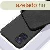 Premium szilikon tok, iPhone 12 / 12 Pro, Fekete
