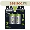 RAVER Ultra alkli elem C baby LR14 2db/bliszter B7931