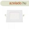 LED panel (modul), 6W, bepthet, ngyszgletes, meleg feh