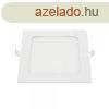 LED panel (modul), 12W, bepthet, ngyszgletes, semleges 