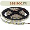 LED szalag, 5050, 60 SMD/m, nem vzll, meleg fehr fny