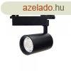 LED reflektor 25W, 24 , fekete lmpatest, beltri, semleges