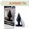 Screaming Plug XL - anl vibrtor (fekete)