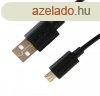 Astrum USB - micro USB fekete csomagolt adatkbel 1.5M CB-U2