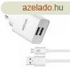 Astrum Pro Dual U24 hlzati tlt 2X USB, 10W, micro USB ad