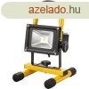 Hordozhat led lmpa (reflektor), 10w, 800 lm; ip65, li-ion 