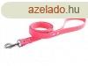 Firedog BioThane prz 25 mm 2 m fogval & D-ring pink