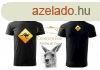 Kangaroo Black T-Shirt - Kengurus Pl Medium Mretben (Step