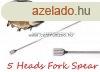 Lineaeffe 5 Heads Fork Spear 5 g Szigony 120Cm Nyllel (63