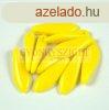 Lndzsa (szirom) cseh prselt veggyngy - telt citrom -5x16