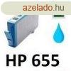 HP 655 XL C CZ110AE utngyrtott cyn tintapatron nagykapaci