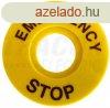 EMERGENCY STOP lap d=60mm; h=2mm; ABS