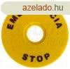 EMERGENCY STOP lap d=90mm; h=2mm; ABS