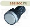 LED-es jelzlmpa, fehr 24V AC/DC, d=16mm