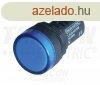 LED-es jelzlmpa, kk 12V AC/DC, d=22mm