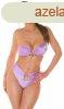  Lila bikini arany fm dsztssel XS-M mret 