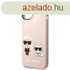 Karl Lagerfeld and Choupette Liquid Silicone Apple iPhone 14