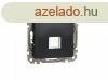 J SEDNA 1xRJ45 adapter, Keystone bettekhez, antracit