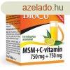 Bioco MSM+C-vitamin italpor 750 mg+750 mg 75 tasak