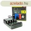 i4 ACD USB univerzlis Li-Ion akkutlt, elemtlt, AA, AAA,