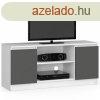 TV llvny 120 cm - Akord Furniture - fehr / szrke