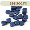 Ginko - cseh prselt ktlyuk gyngy - Matt Metallic Blue - 