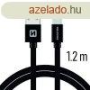 Adatkbel Swissten textil USB-C konnektorral s gyorstlts 