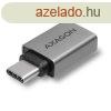 AXAGON RUCM-AFA USB 3.0 Type-C Male / Type-A Female ALU