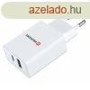 Hlzati Adapter Swissten 1xUSB-C+1xUSB 30W, PD, fehr