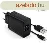 FIXED Hlzati tlt Smart Rapid Charge 2 x USB 15W + kbel 