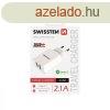 Tlt Swissten Smart IC 2.1A 2 USB konektorral, fehr