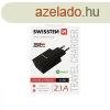 Tlt Swissten Smart IC 2.1A 2 USB konektorral, fekete