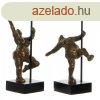 Dekoratv Figura DKD Home Decor 20 x 10 x 31 cm Aranysrga A