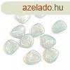 Prselt rzsaszirom gyngy - Rose Petal - Crystal Opal Aqua 